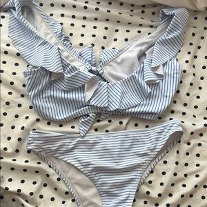 Women’s striped bikini